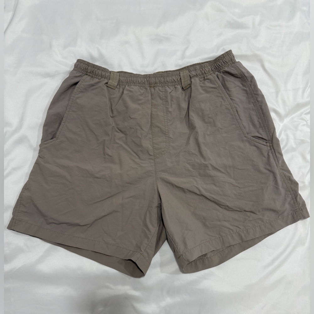 Columbia Light Brown Elastic Shorts